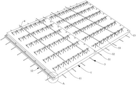 一种增强抗弯刚度的轻质薄型叠合楼板的制作方法