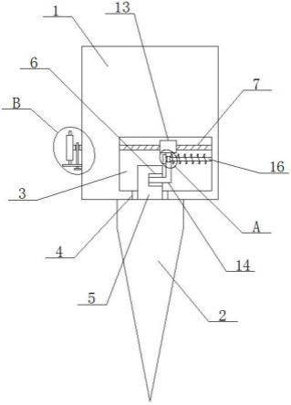 一种电梯专用缝隙检测装置的制作方法