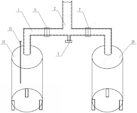 糖化煮沸锅蒸发管路装置的制作方法