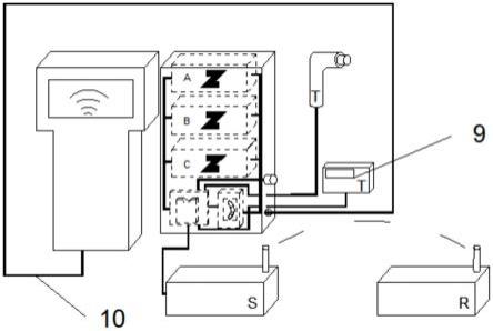 一种自取电电缆中间接头的在线监测装置的制作方法