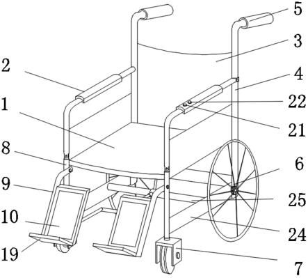 一种护理用多功能轮椅的制作方法