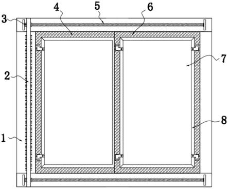 一种节能建筑用铝合金窗结构的制作方法