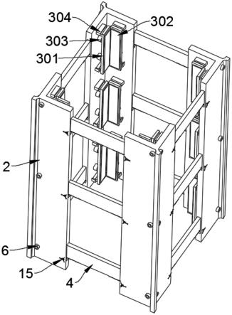 一种建筑房屋承重柱边角防护结构的制作方法