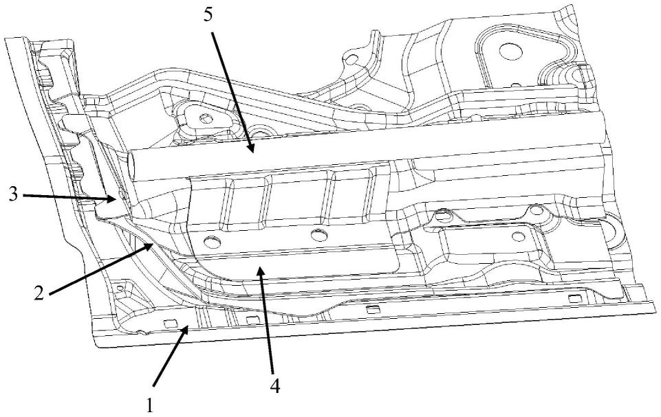一种汽车滑门内板结构及汽车滑门的制作方法