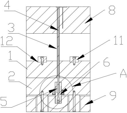 一种用于模具的超高顶出结构的制作方法