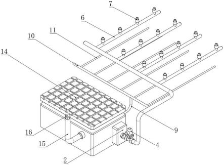 一种节水型园林绿化工程用滴灌装置的制作方法