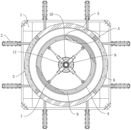 一种可调结构的树脂混凝土微顶管成型模具及其使用方法