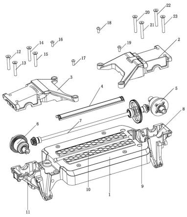 一种用于玩具模型车的底盘的制作方法