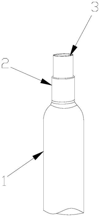 一种空调卡口式冷水供水头管的制作方法