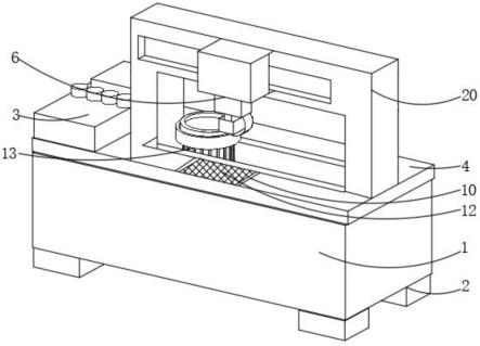 一种打孔定位准确的侧钻孔机的制作方法