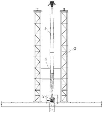 钢结构下挂摇摆柱及其安装方法与流程