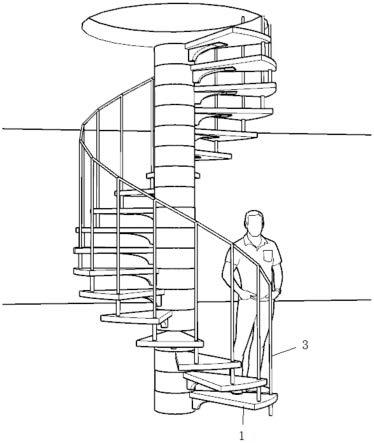 一种预制旋转楼梯及其安装方法与流程