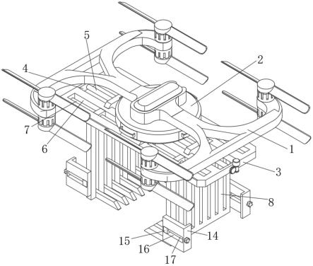 一种具备大载荷效果的八旋翼无人机的制作方法