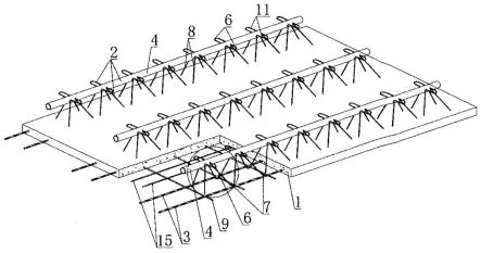 T形钢管桁架混凝土叠合板的制作方法