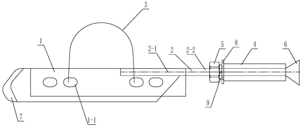 一种用于固定暖气支管的支座的制作方法