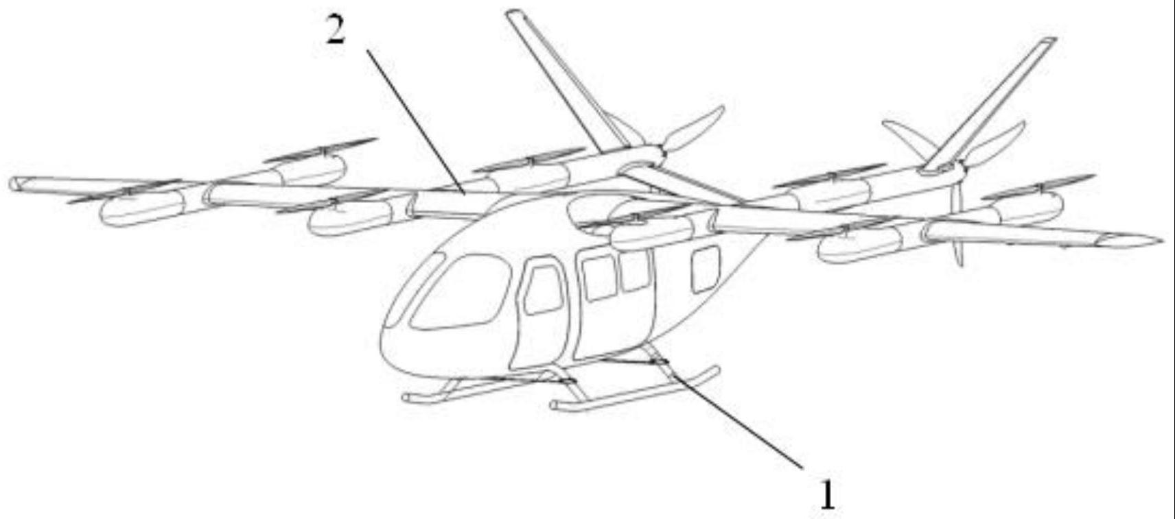 一种eVTOL飞机试飞用起落架结构的制作方法