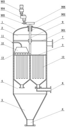鲁奇炉煤气的双胆甲烷化处理装置的制作方法