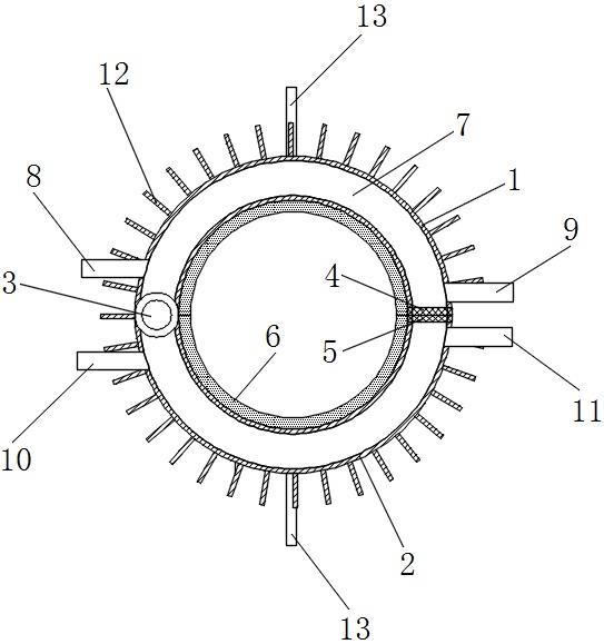 一种电缆熔接用可移动式冷却箱的制作方法