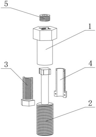 一种长度可调的螺栓结构的制作方法