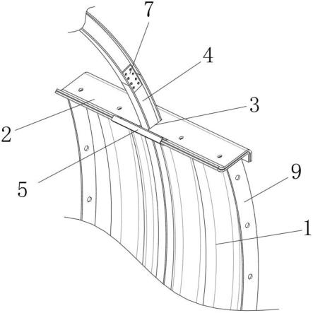 一种具有槽口的波纹板连接结构的制作方法