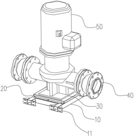 一种减震水泵组合装置的制作方法