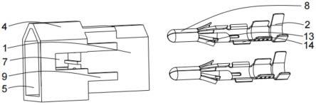 一种两pin公头连接器的制作方法