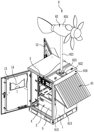 风光互补型5G一体化节能机柜的制作方法