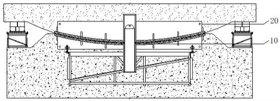 一种应用于桥梁施工的下转盘结构的制作方法