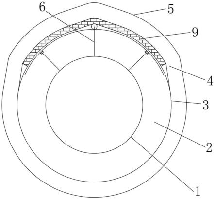 一种架空热力管道防下垂保温结构的制作方法