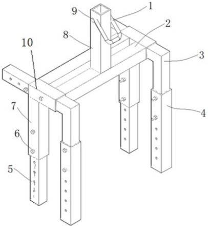 一种建筑工程用可调的安全绳系挂装置的制作方法