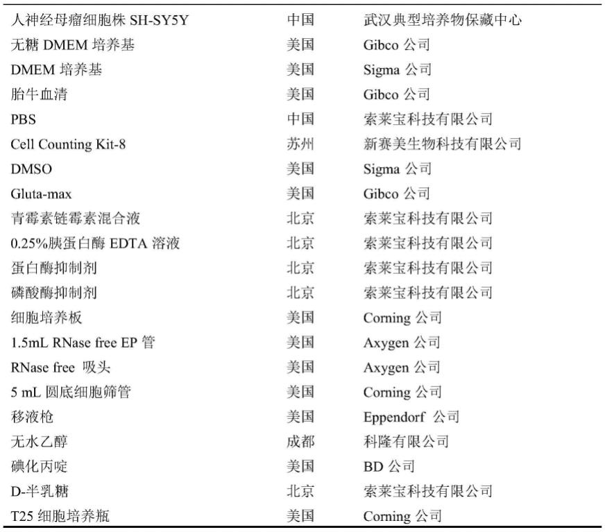 一种衰老SH-SY5Y细胞氧糖剥夺再灌注模型及其构建方法和应用与流程