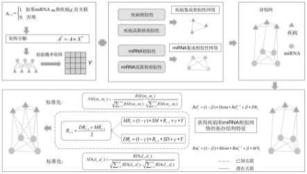 基于稀疏学习和随机游走的miRNA-疾病预测方法