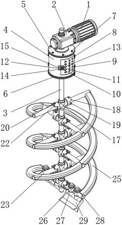 一种夹套双通道螺带搅拌器的制作方法