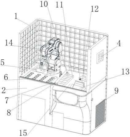 一种智能病理冰冻切片染色一体机的制作方法