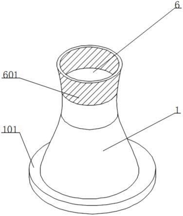 一种烟囱内壁的玻璃钢防腐内衬结构的制作方法