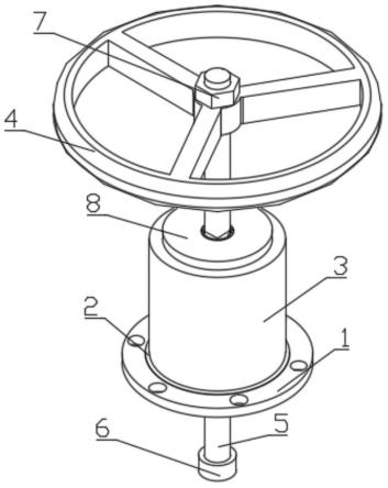 一种具有密封件的阀盖锻件结构的制作方法