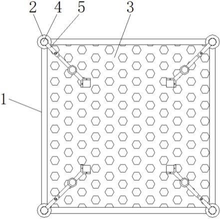 一种铝板运输用置物架的制作方法