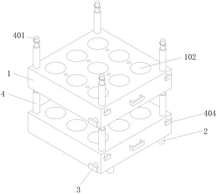 一种锂电池电芯烘烤专用夹具的制作方法