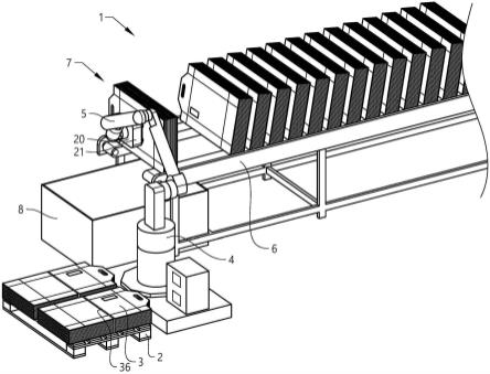 用于移动和拆开纸箱堆垛的系统和方法与流程