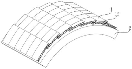 弧形单元及弧形防护结构的制作方法