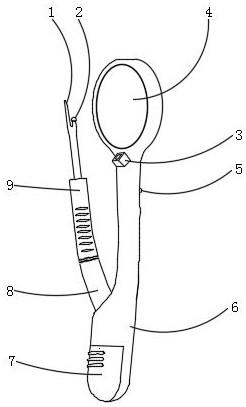 一种新型带LED灯和放大镜的拆线刀的制作方法
