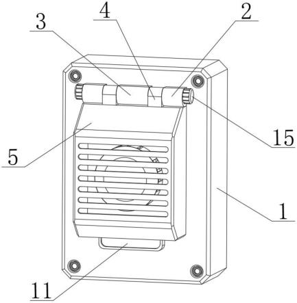 一种电梯安全用急停开关防护装置的制作方法