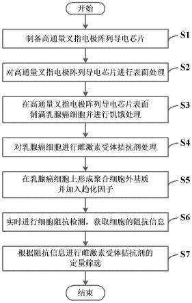 基于细胞阻抗传感的雌激素受体拮抗剂的定量筛选方法