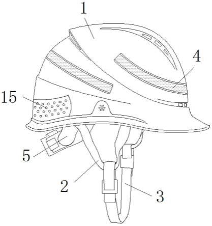 一种内垫可拆的工程施工用头盔的制作方法