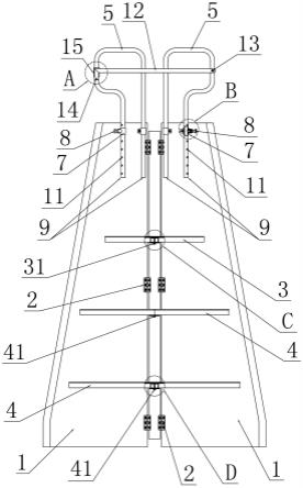 一种排球裁判椅的制作方法