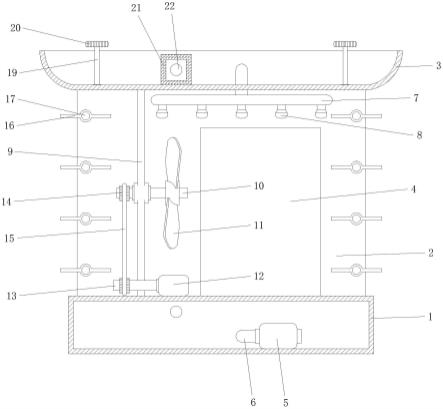 一种精密空调外机用散热装置的制作方法