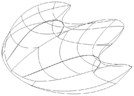 一种仿尖吻鲭鲨表面结构的流体减阻结构