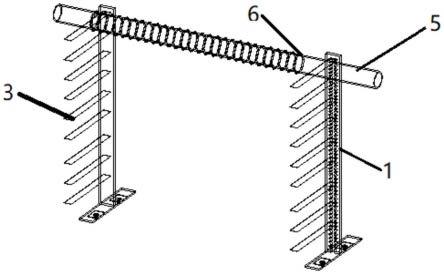 一种用于防撞护栏施工的钢筋定位装置的制作方法