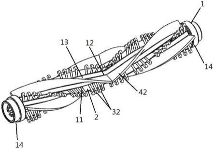 一种防缠绕滚刷的制作方法