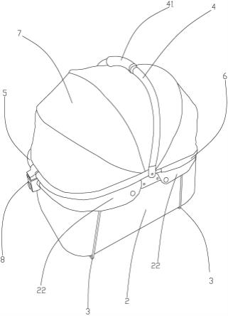 一种可折叠提篮的制作方法